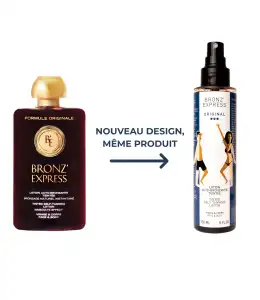 Nowy samoopalacz w płynie do twarzy i ciała - BRONZ’EXPRESS Lotion Auto-Bronzante Teintée 