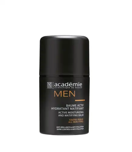 Aktywny balsam nawilżająco-matujący MEN - Académie Baume actif hydratant matifiant