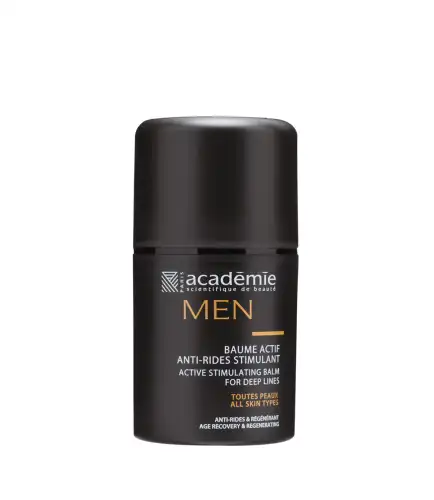 Aktywny balsam przeciwzmarszczkowo-stymulujący MEN- Académie Baume actif anti-rides stimulant